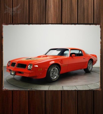 Металлическая табличка Pontiac Firebird Trans Am 455 RPO L75